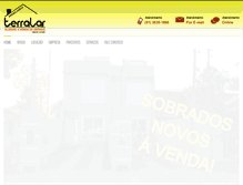 Tablet Screenshot of imobiliariaterralar.com.br